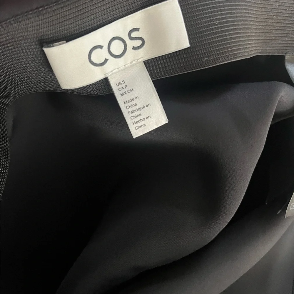 COS Scuba A-line Mini Skirt